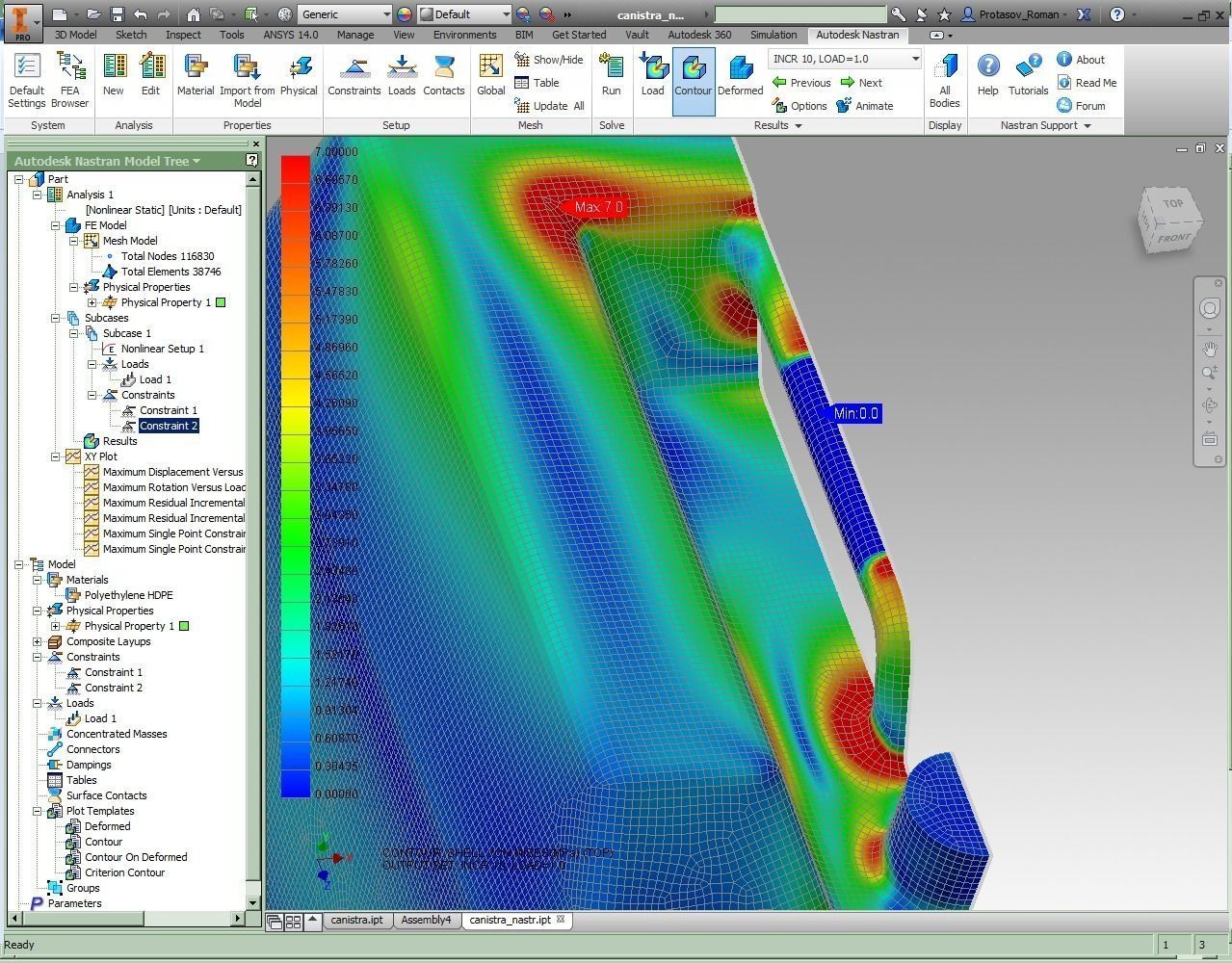 Water container Free 3D model_4