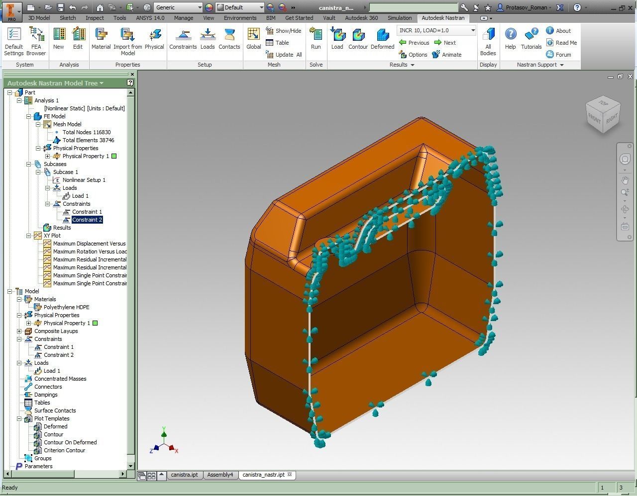 Water container Free 3D model_7