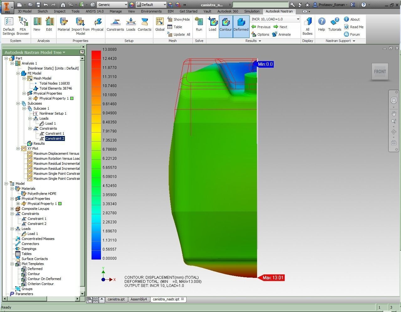 Water container Free 3D model_0