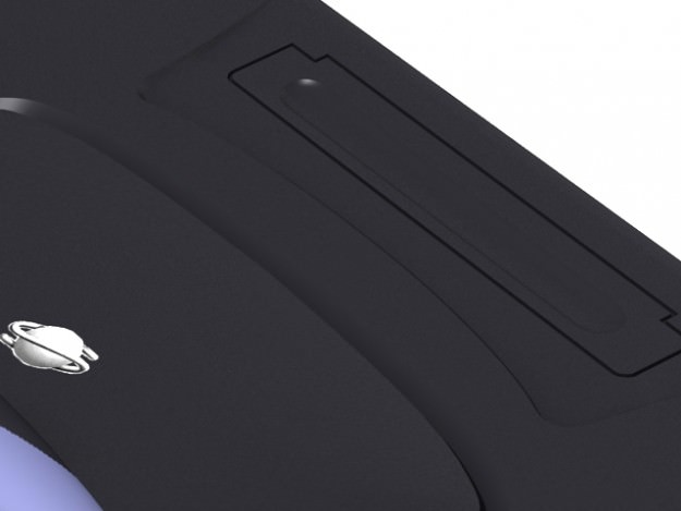 Sega Saturn 3D model_5