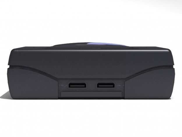 Sega Saturn 3D model_2