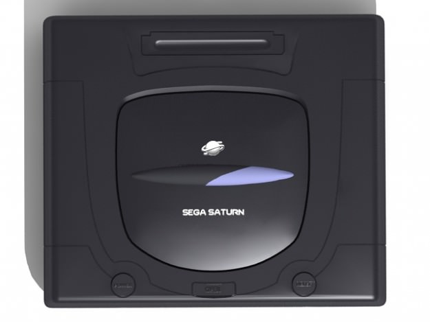 Sega Saturn 3D model_1