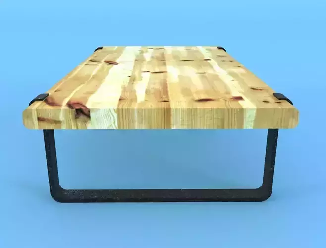 iron table 3D model