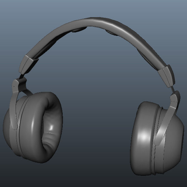 Headphones 3D model_5