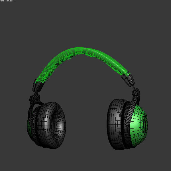 Headphones 3D model_4