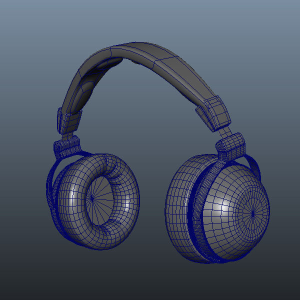 Headphones 3D model_7