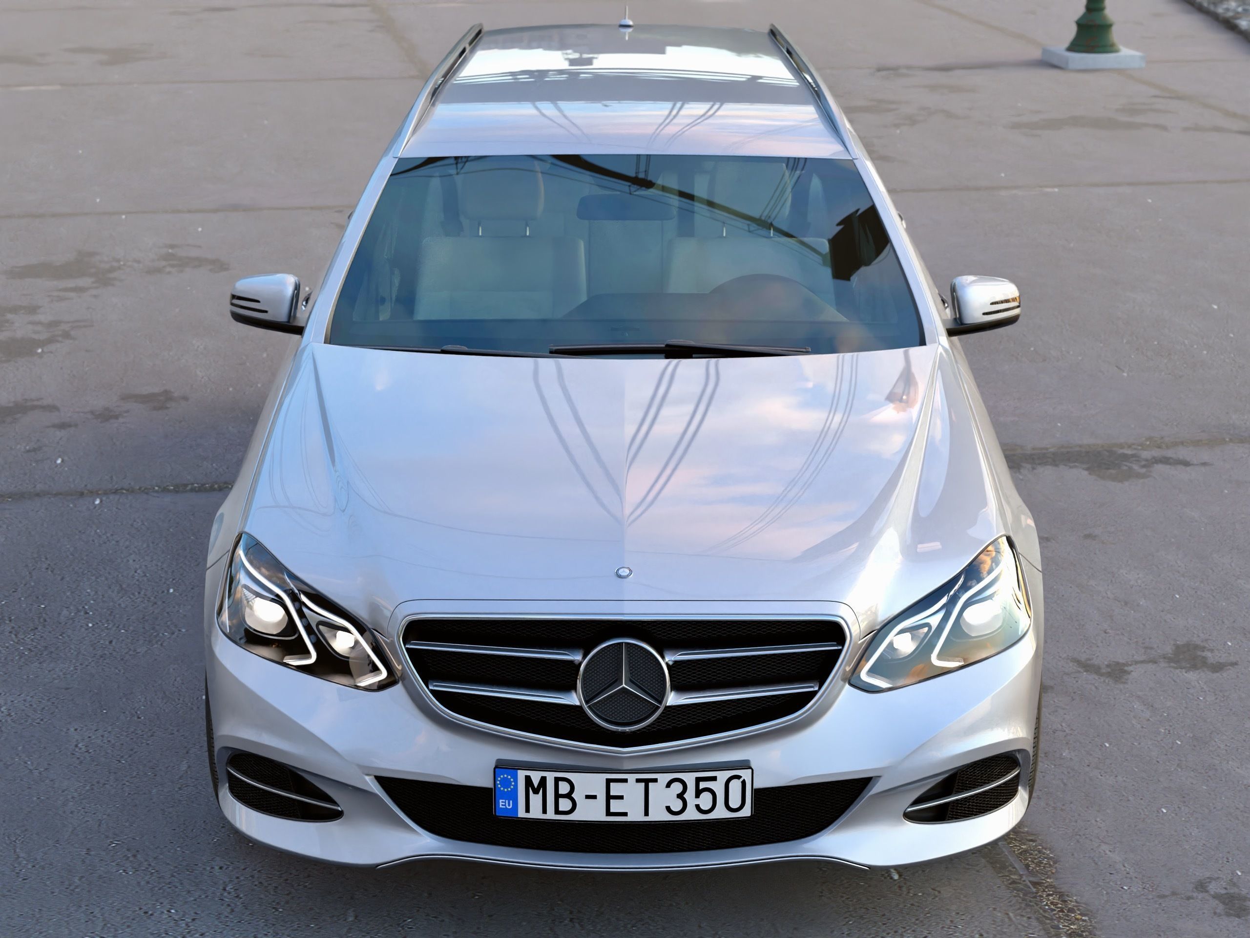 Mercedes-Benz E-Class T-model 2014 3D model_2
