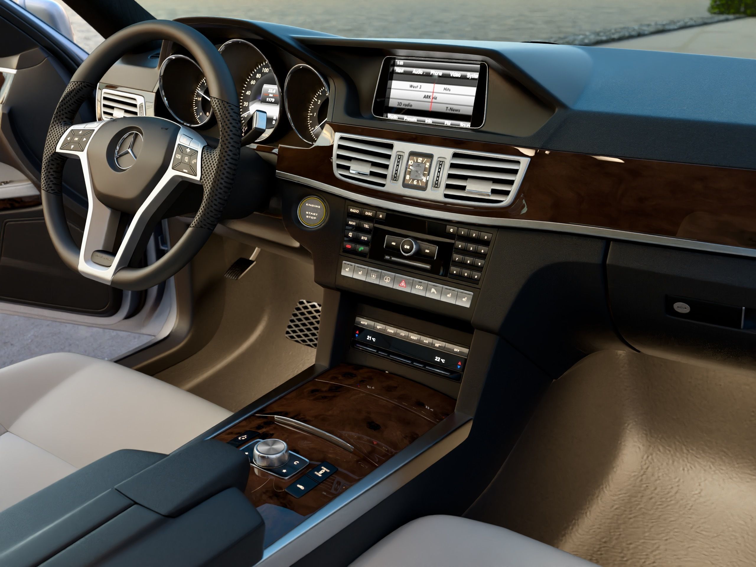 Mercedes-Benz E-Class T-model 2014 3D model_9