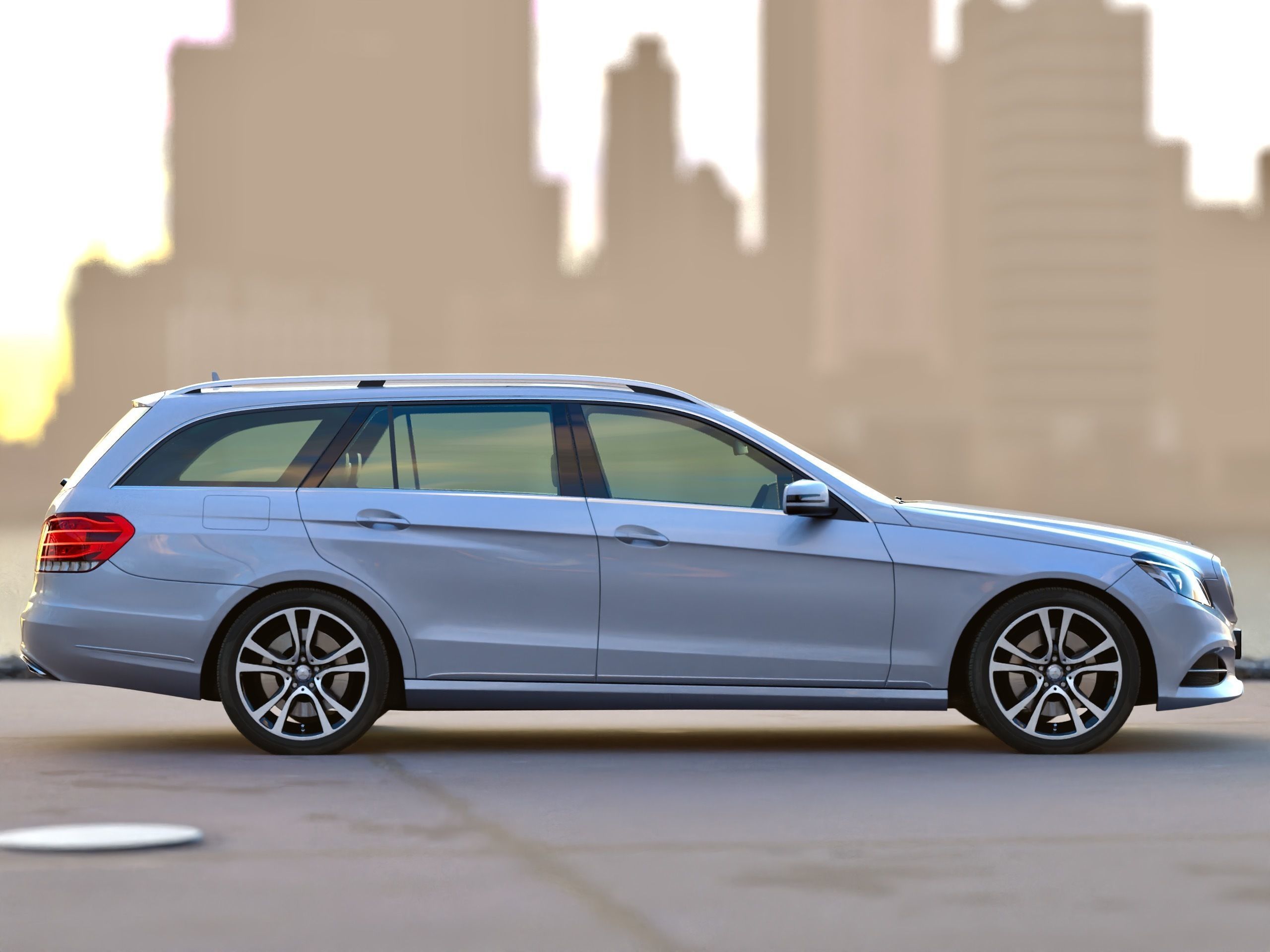 Mercedes-Benz E-Class T-model 2014 3D model_3
