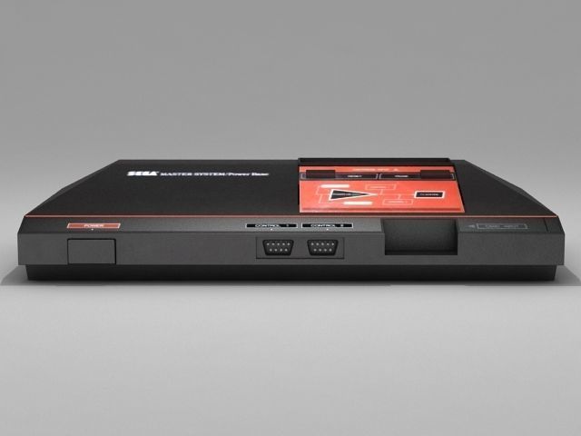 Sega Master System 3D model_2