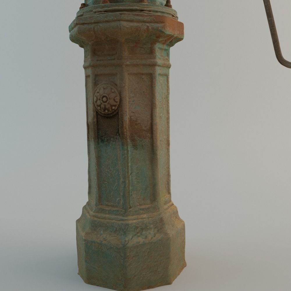 Well with Pump 3D model_18