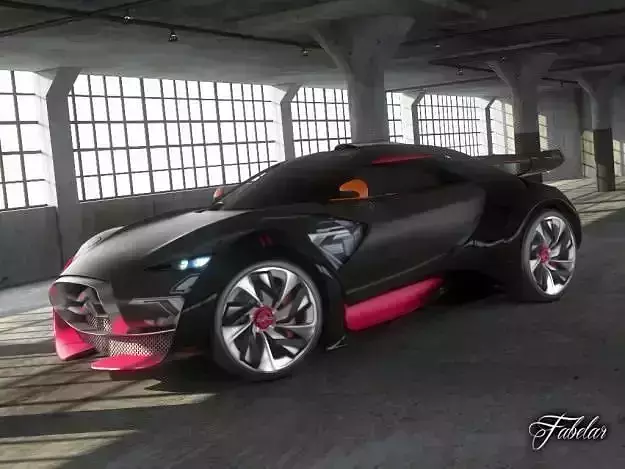 Citroen Survolt 2 0 3D model