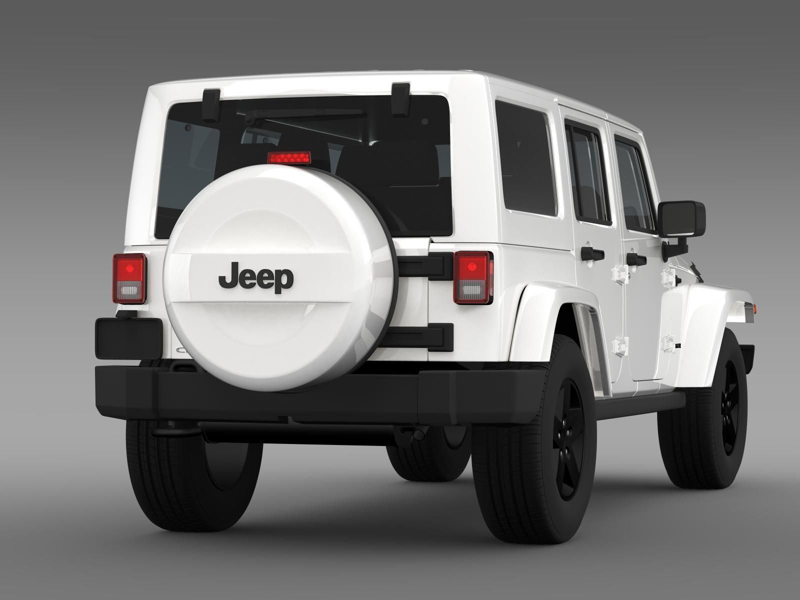 Jeep Wrangler Unlimited X 2015 3D model_8