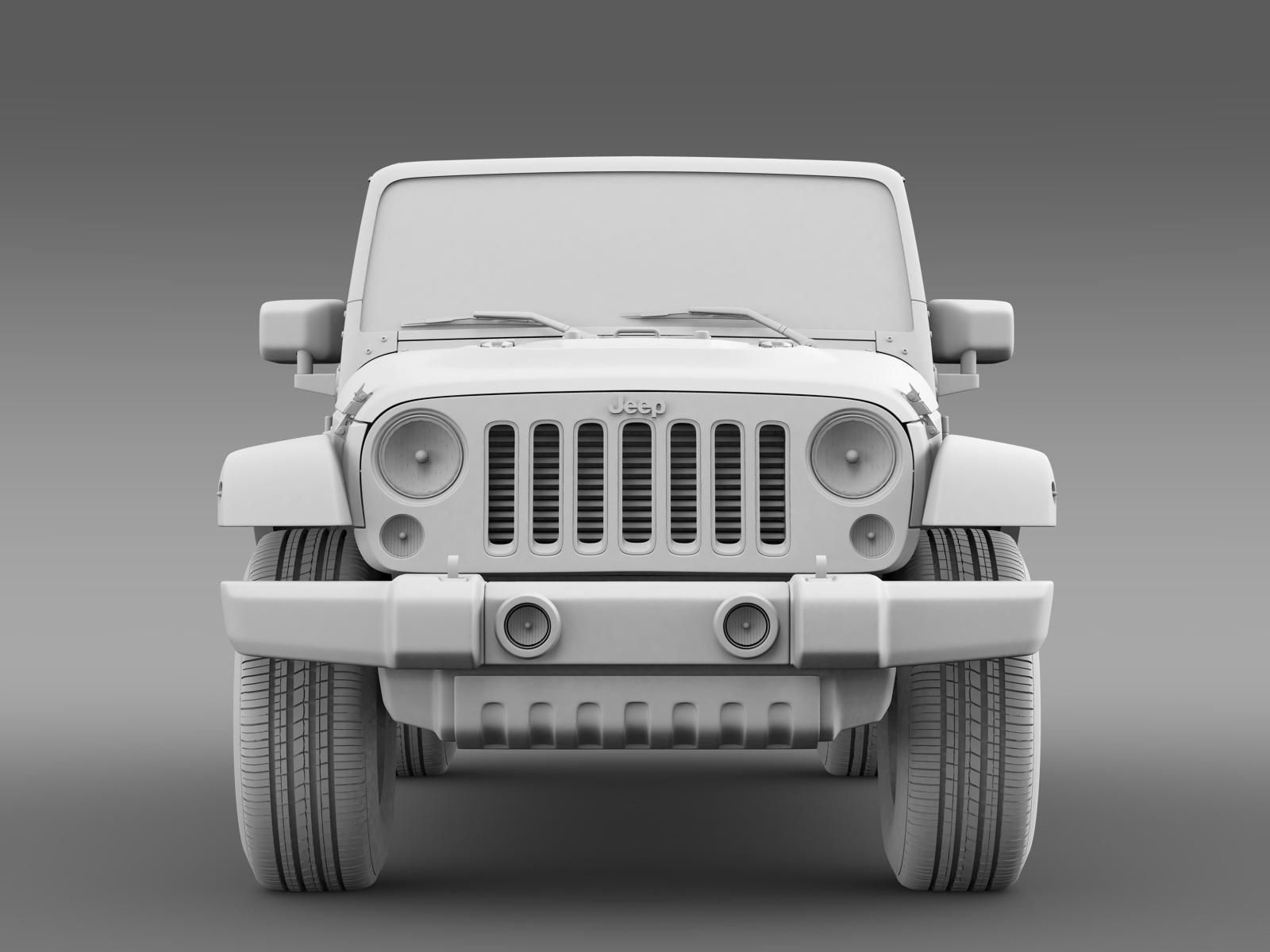 Jeep Wrangler Unlimited X 2015 3D model_10