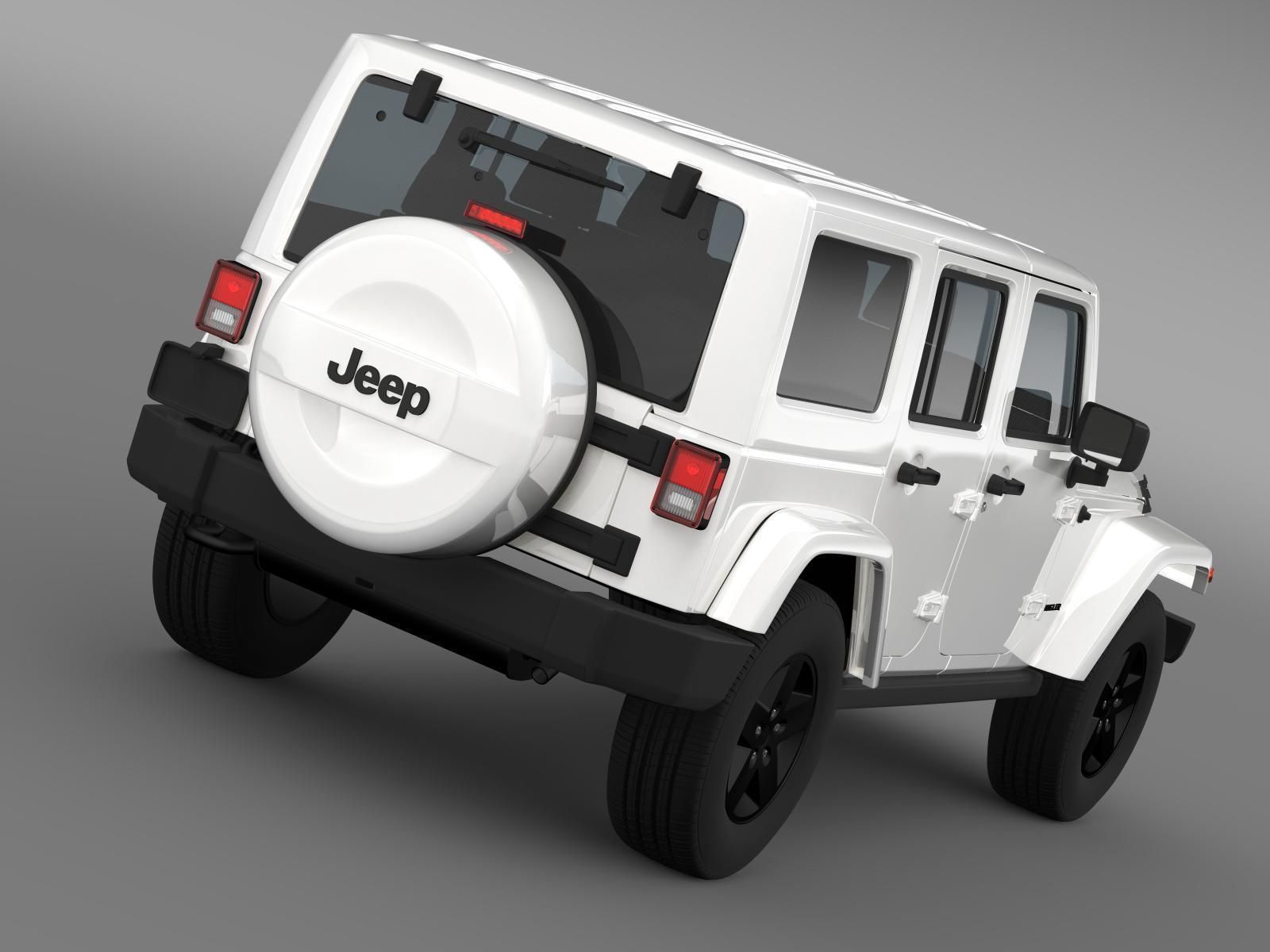 Jeep Wrangler Unlimited X 2015 3D model_1