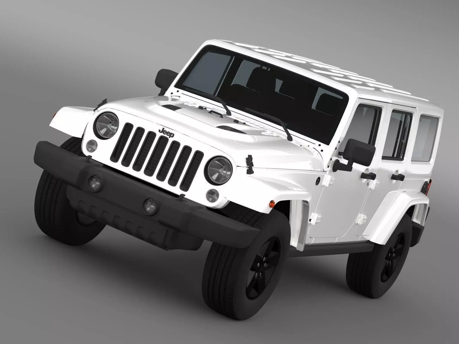 Jeep Wrangler Unlimited X 2015 3D model_0