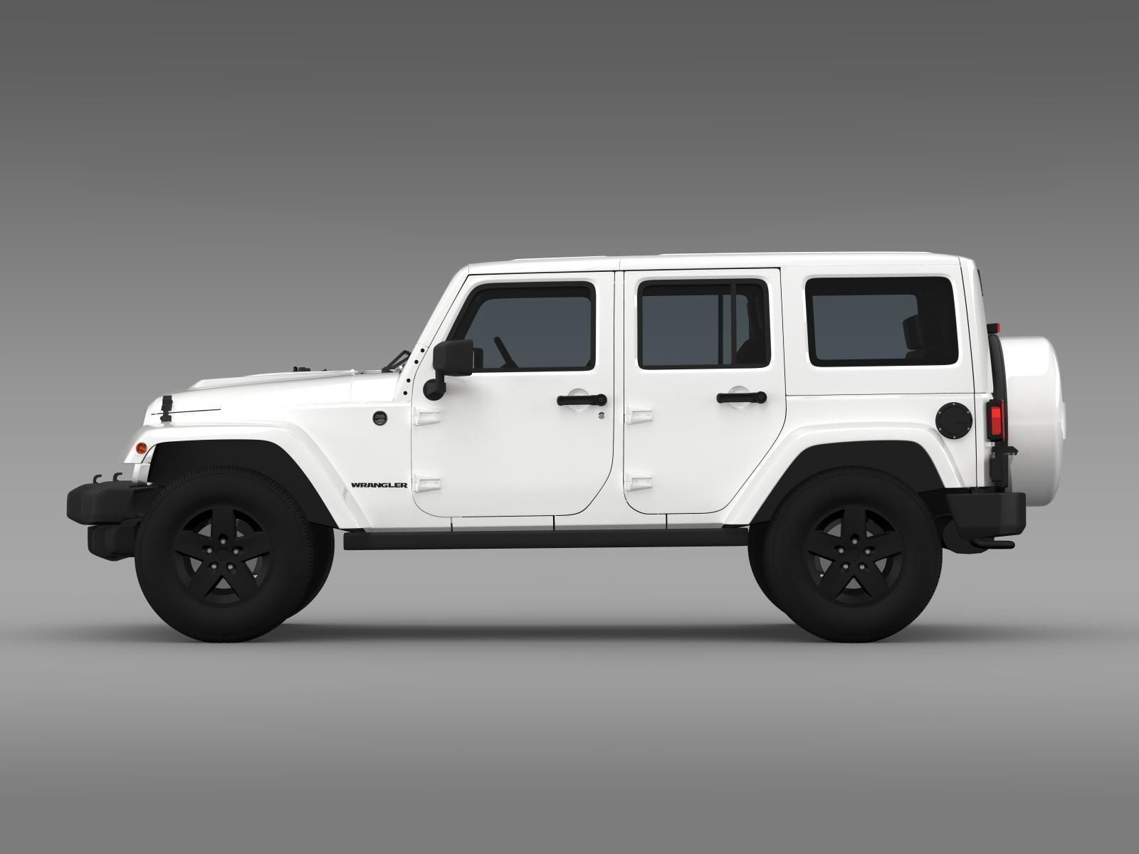 Jeep Wrangler Unlimited X 2015 3D model_3