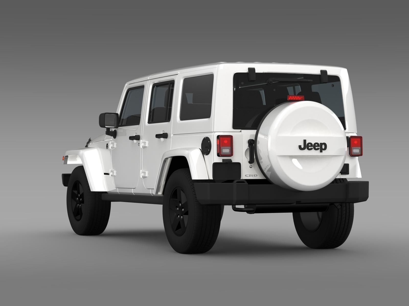 Jeep Wrangler Unlimited X 2015 3D model_7
