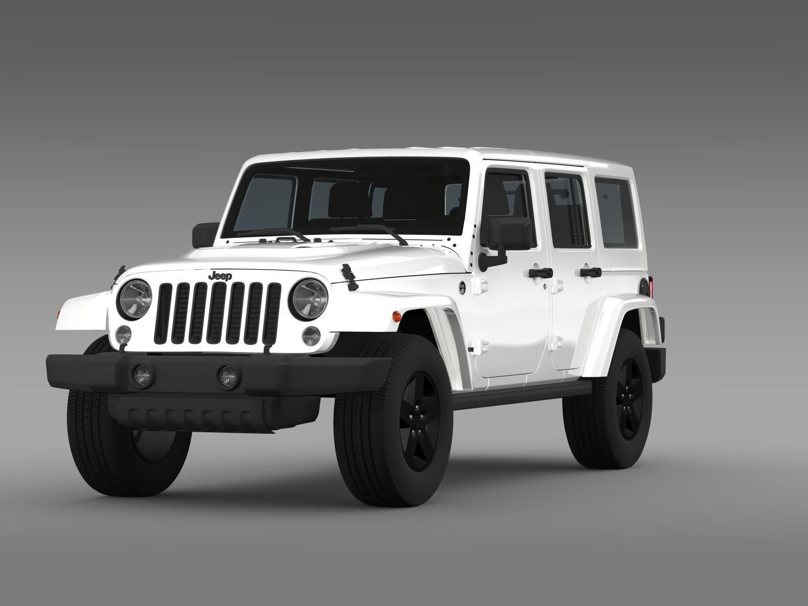 Jeep Wrangler Unlimited X 2015 3D model_5
