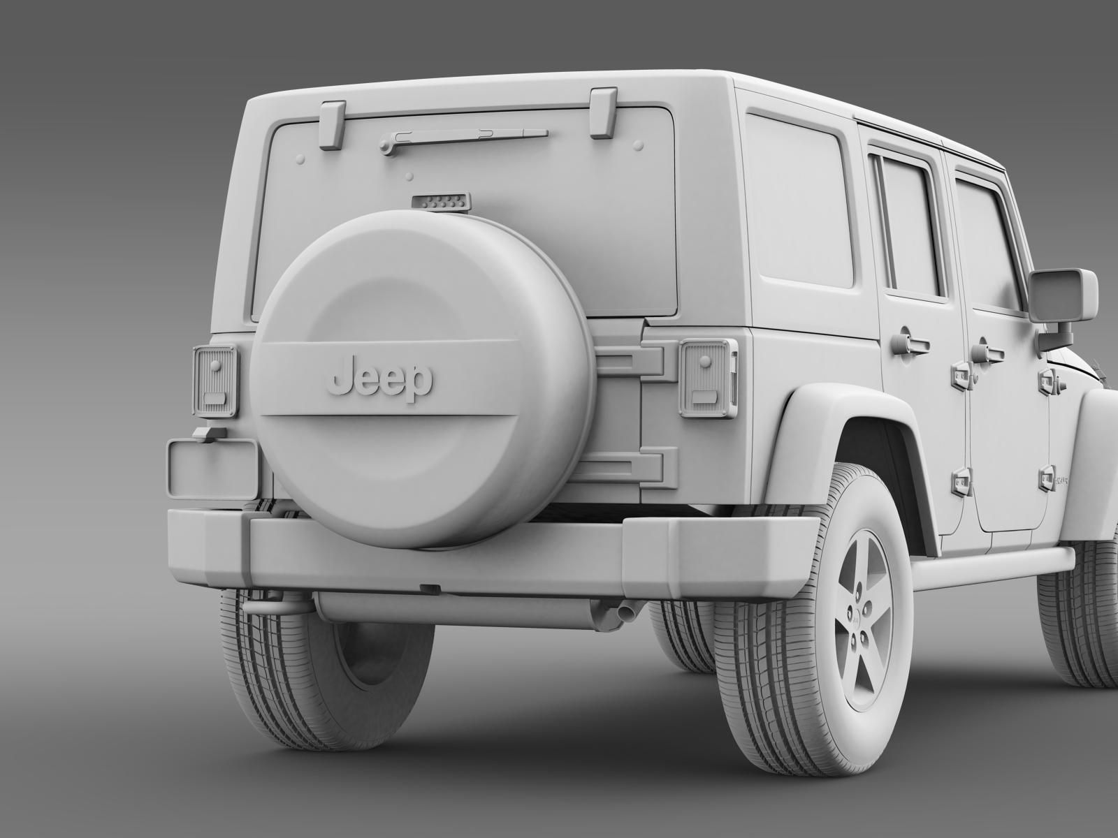 Jeep Wrangler Unlimited X 2015 3D model_18