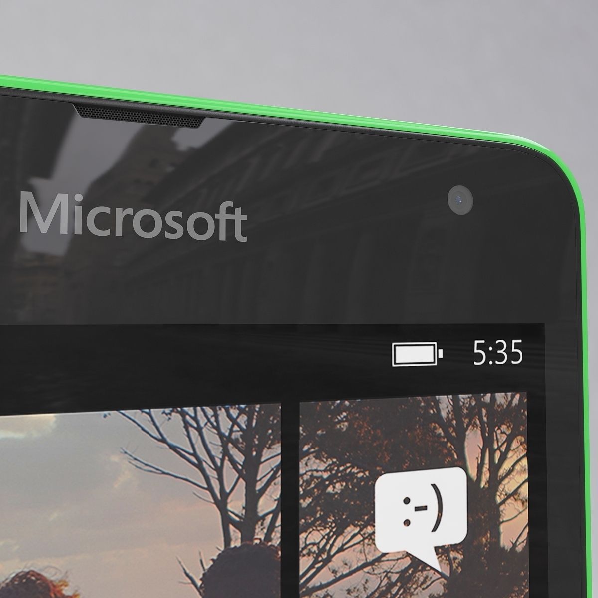 Microsoft Lumia 535 Green 3D model_12