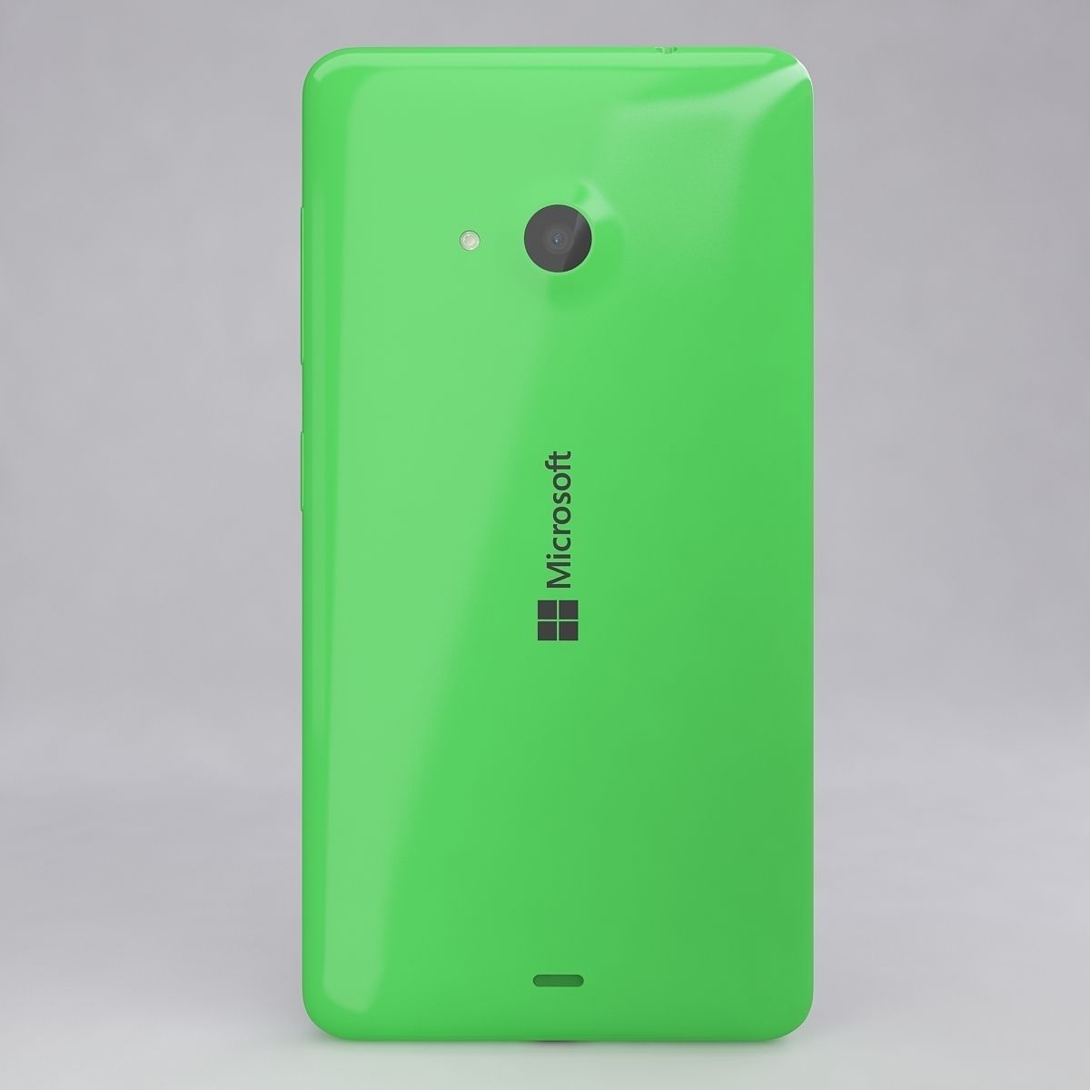 Microsoft Lumia 535 Green 3D model_3