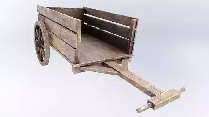 Wagon Wooden Cart