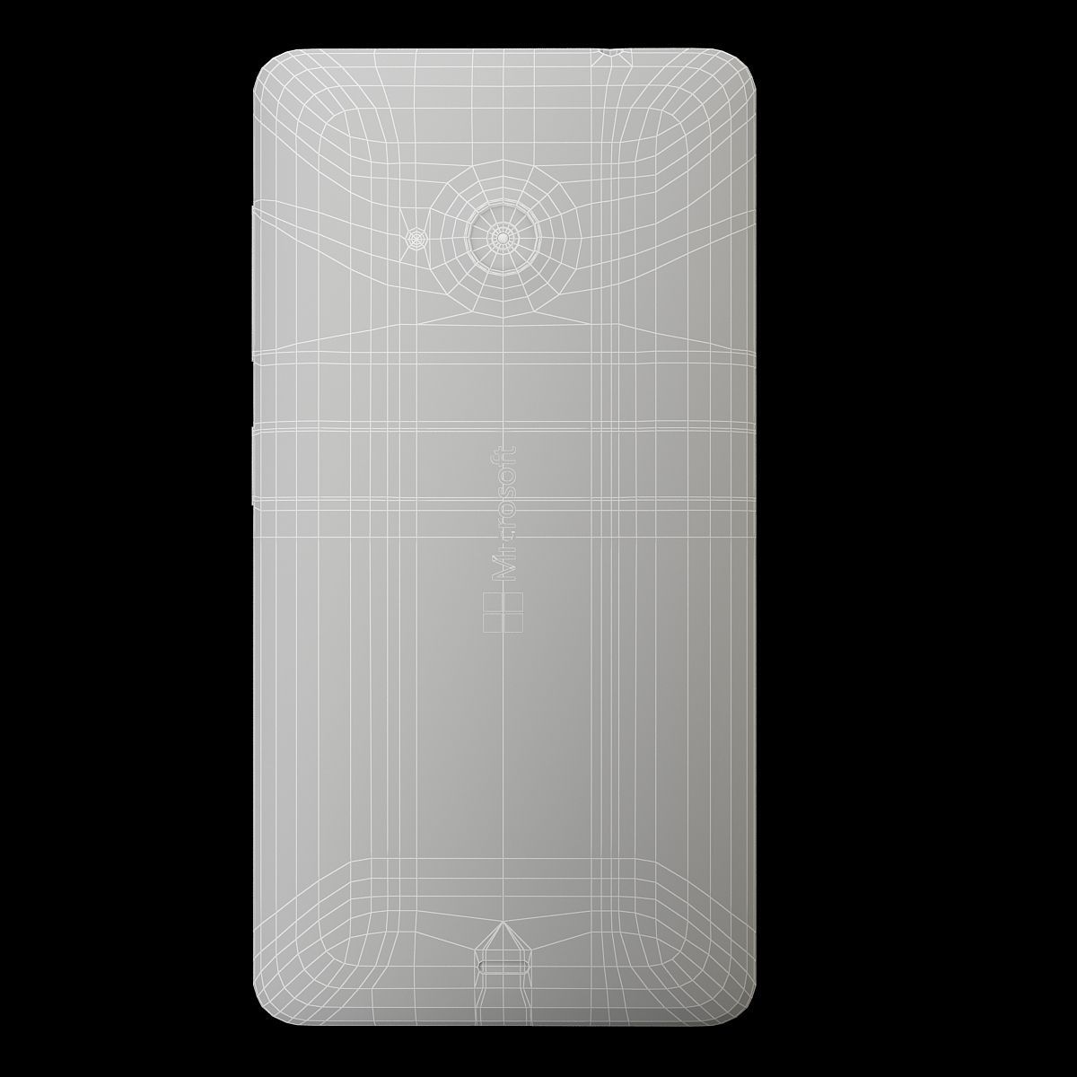 Microsoft Lumia 535 White 3D model_18
