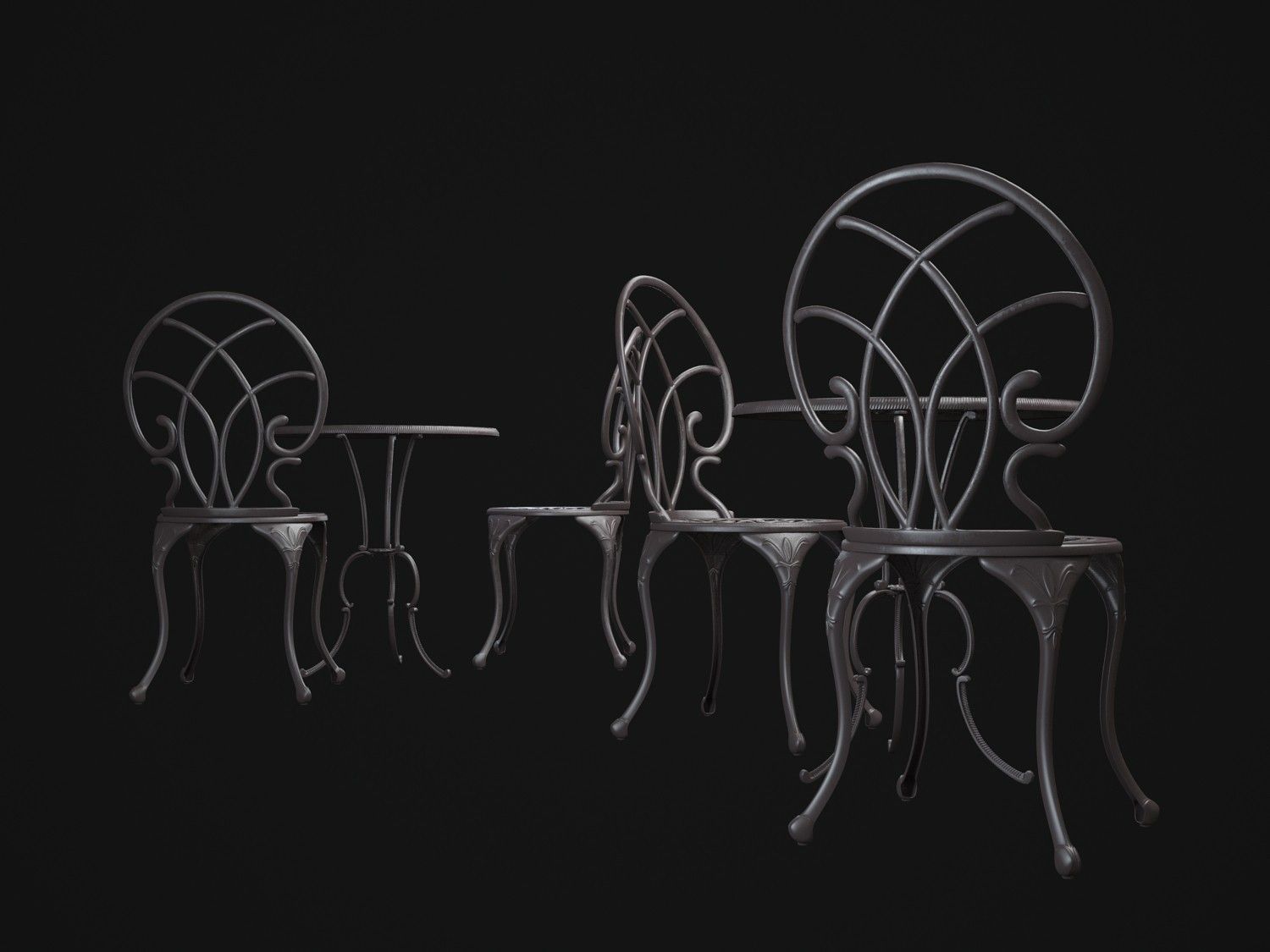 Christopher-Knight-Home-Charleston-Aluminum-Copper-Bistro-Set... 3D model_5