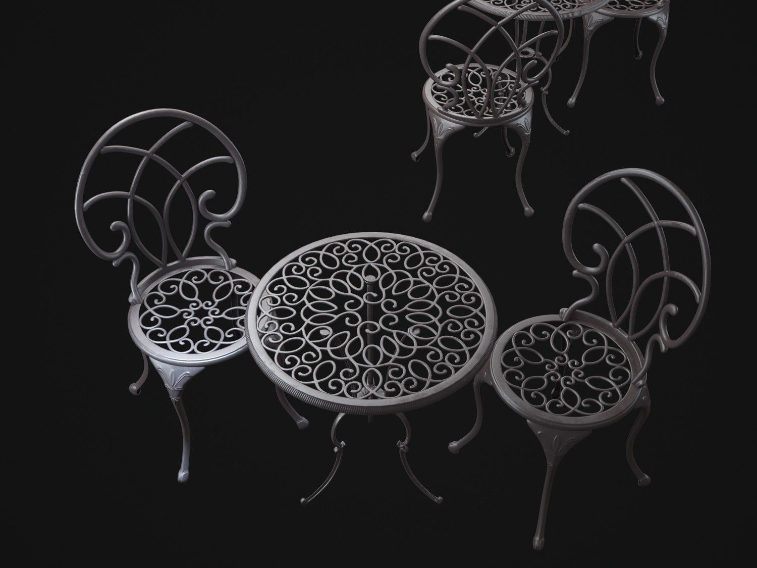 Christopher-Knight-Home-Charleston-Aluminum-Copper-Bistro-Set... 3D model_7