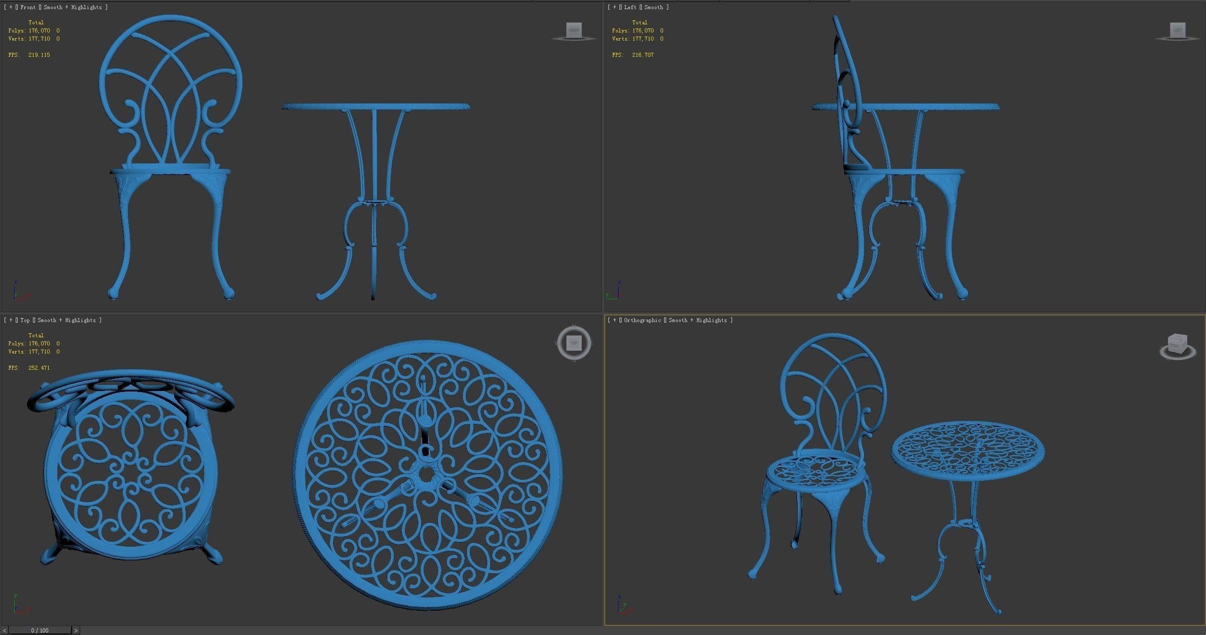 Christopher-Knight-Home-Charleston-Aluminum-Copper-Bistro-Set... 3D model_8