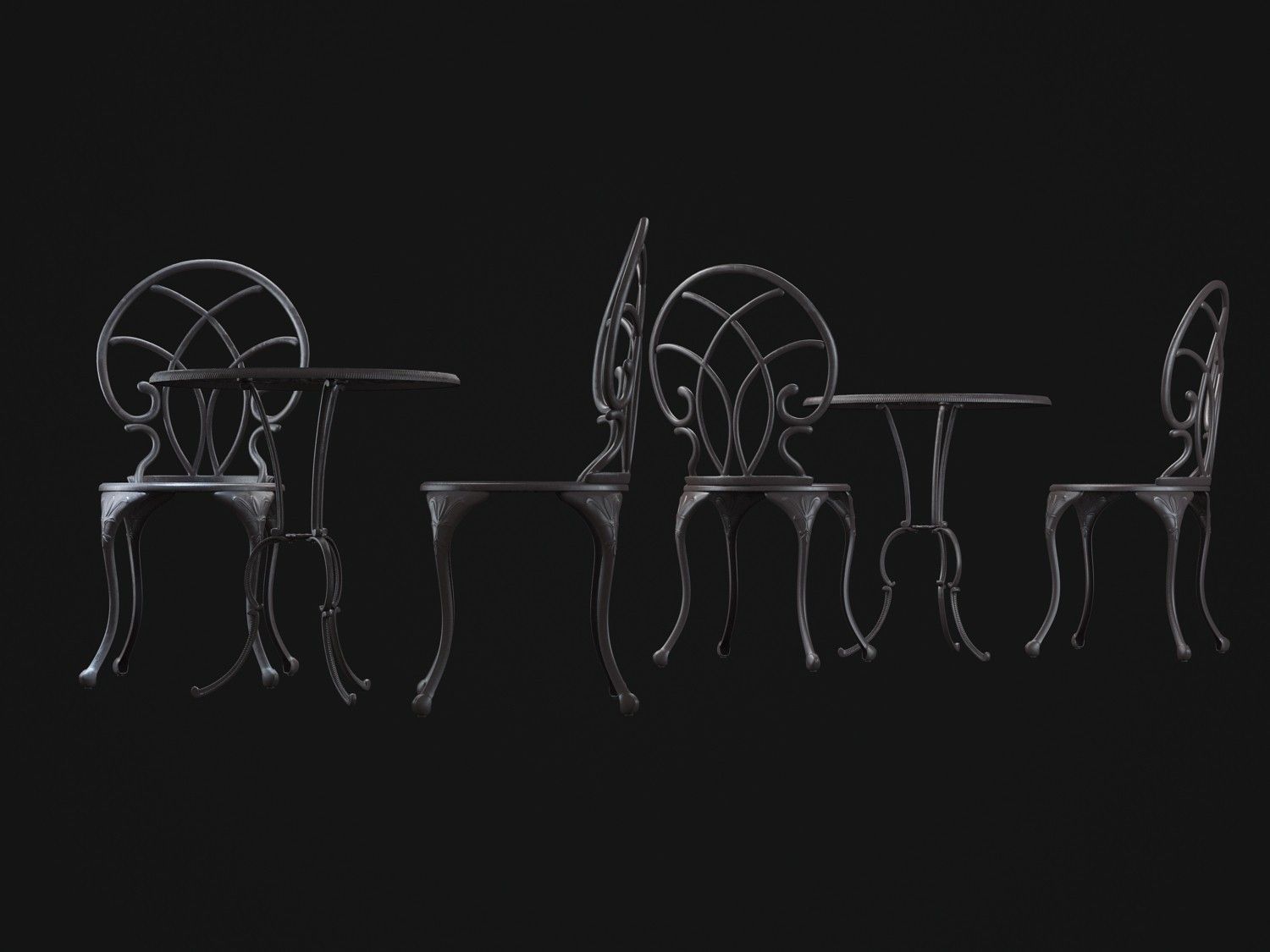 Christopher-Knight-Home-Charleston-Aluminum-Copper-Bistro-Set... 3D model_3