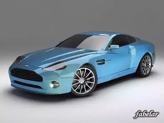 Vanquish S V12 std mat 3D model