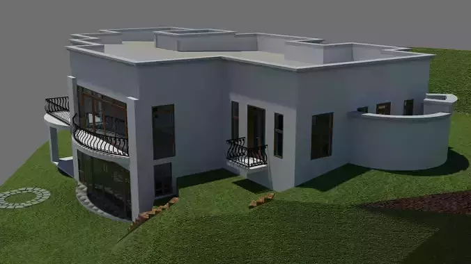 Vacation House 3D model