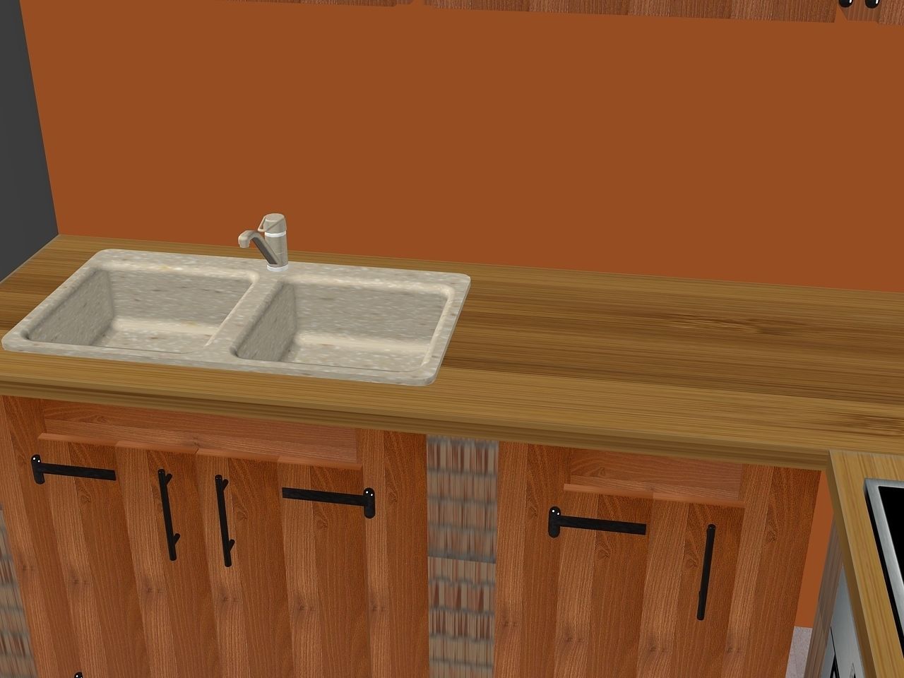 My kitchen Free 3D model_3