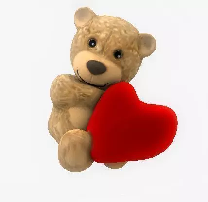 Sweet Teddy 3D print model_0