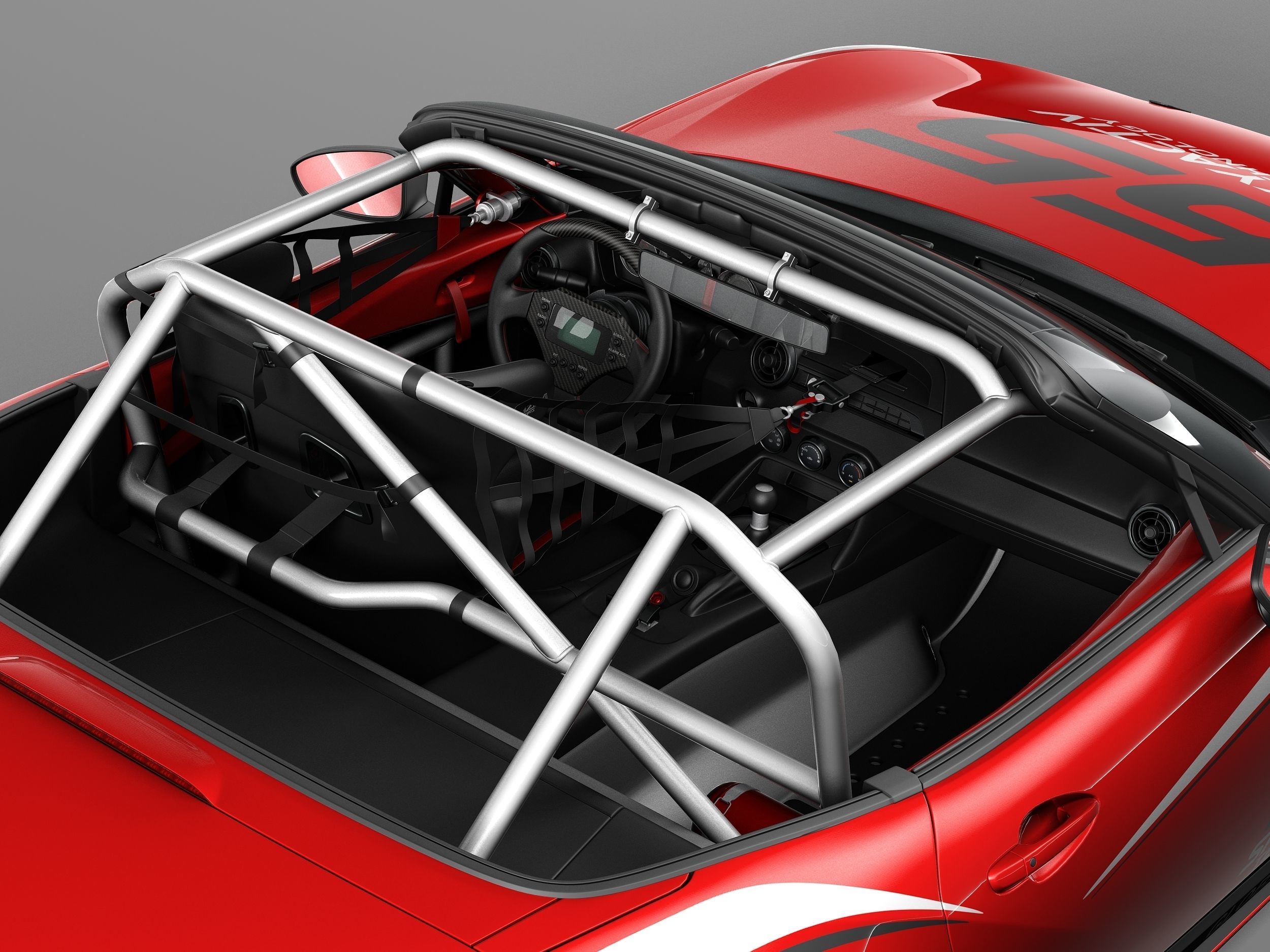 Mazda MX-5 2016 CUP Race Car 3D model_8