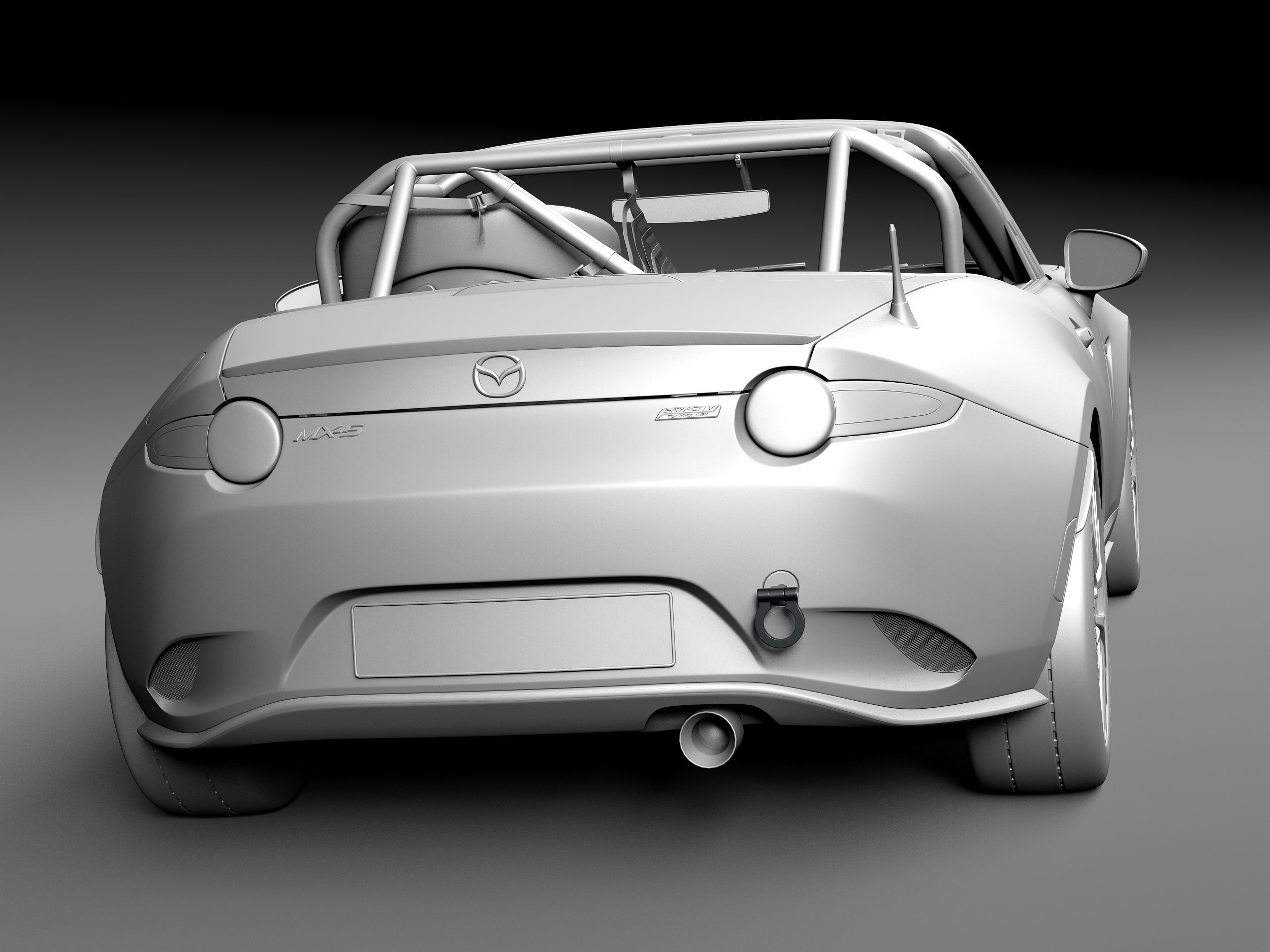 Mazda MX-5 2016 CUP Race Car 3D model_15