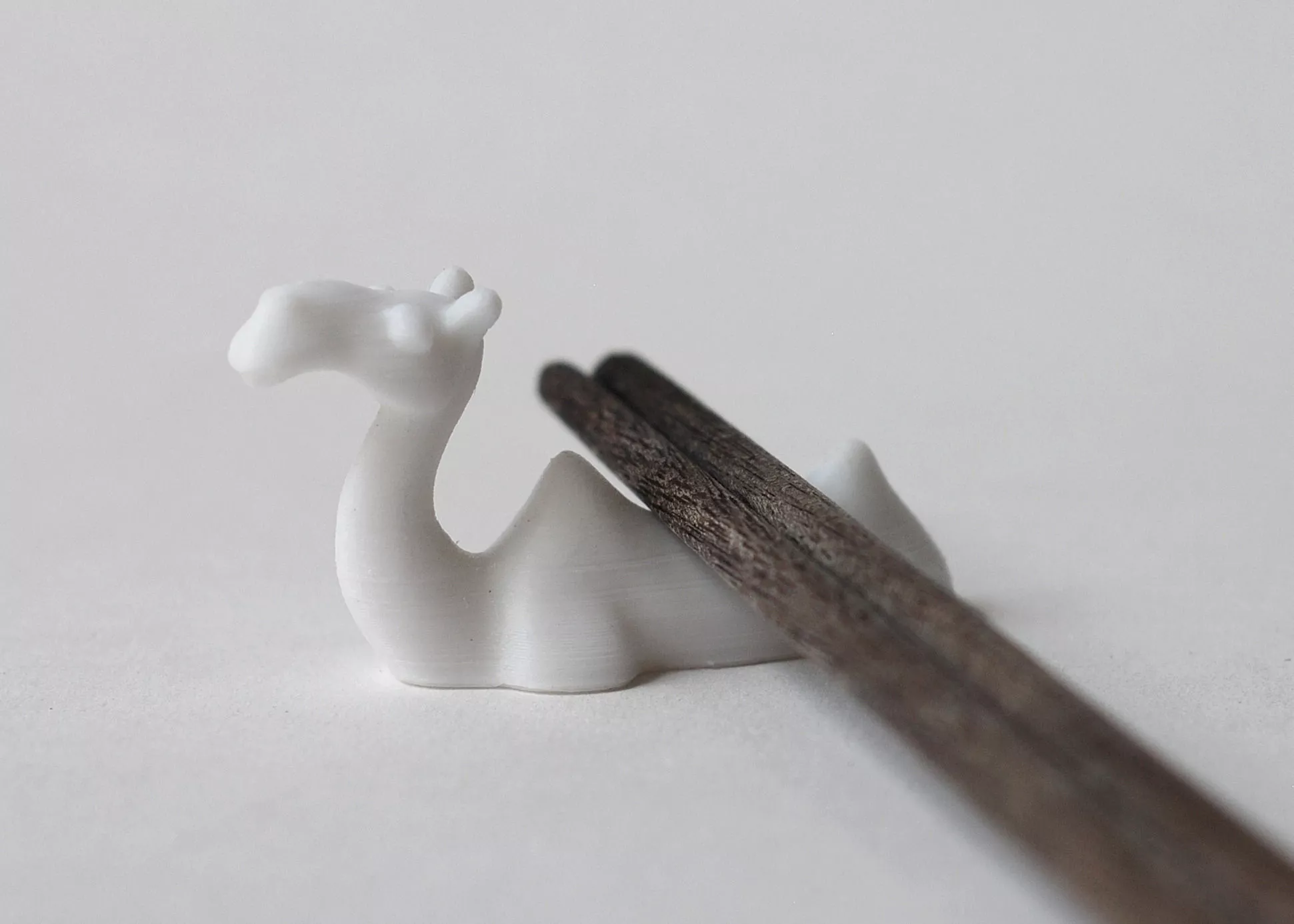Camel Chopstick Stand Free 3D print model