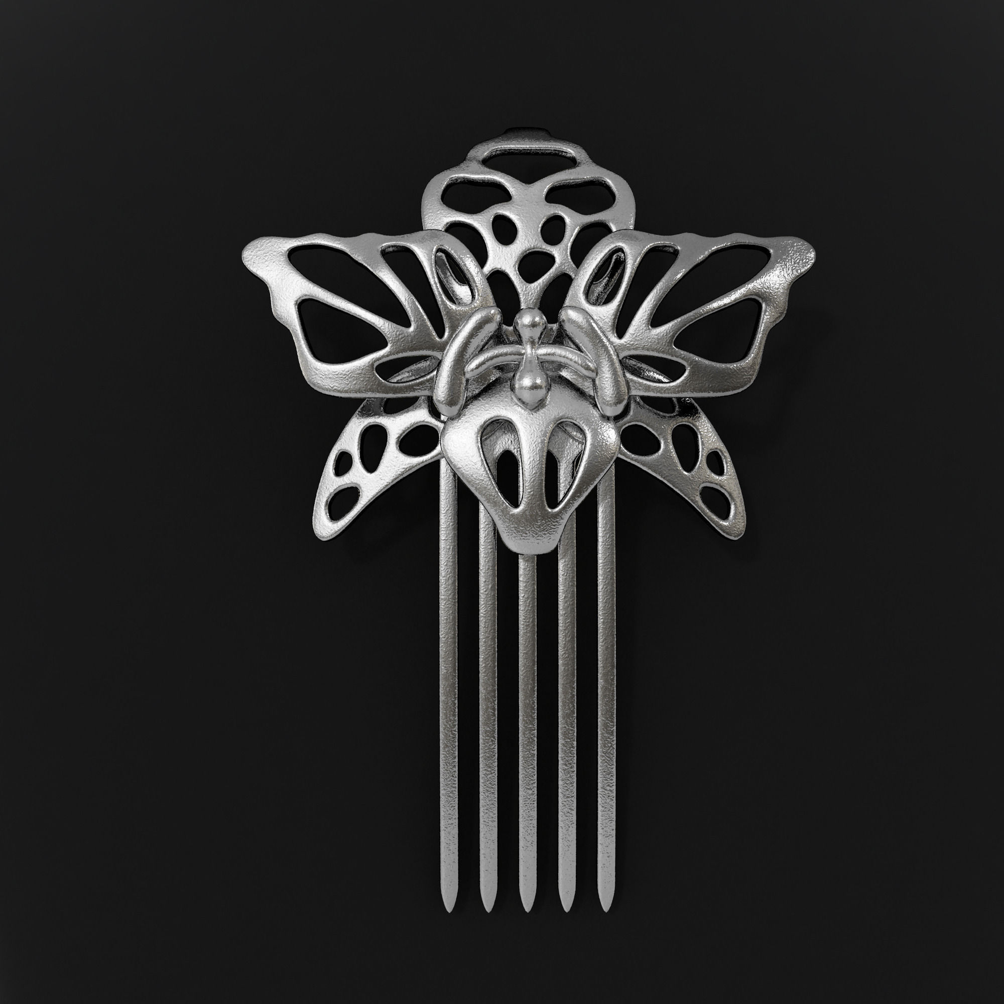 Orchid Hairpin