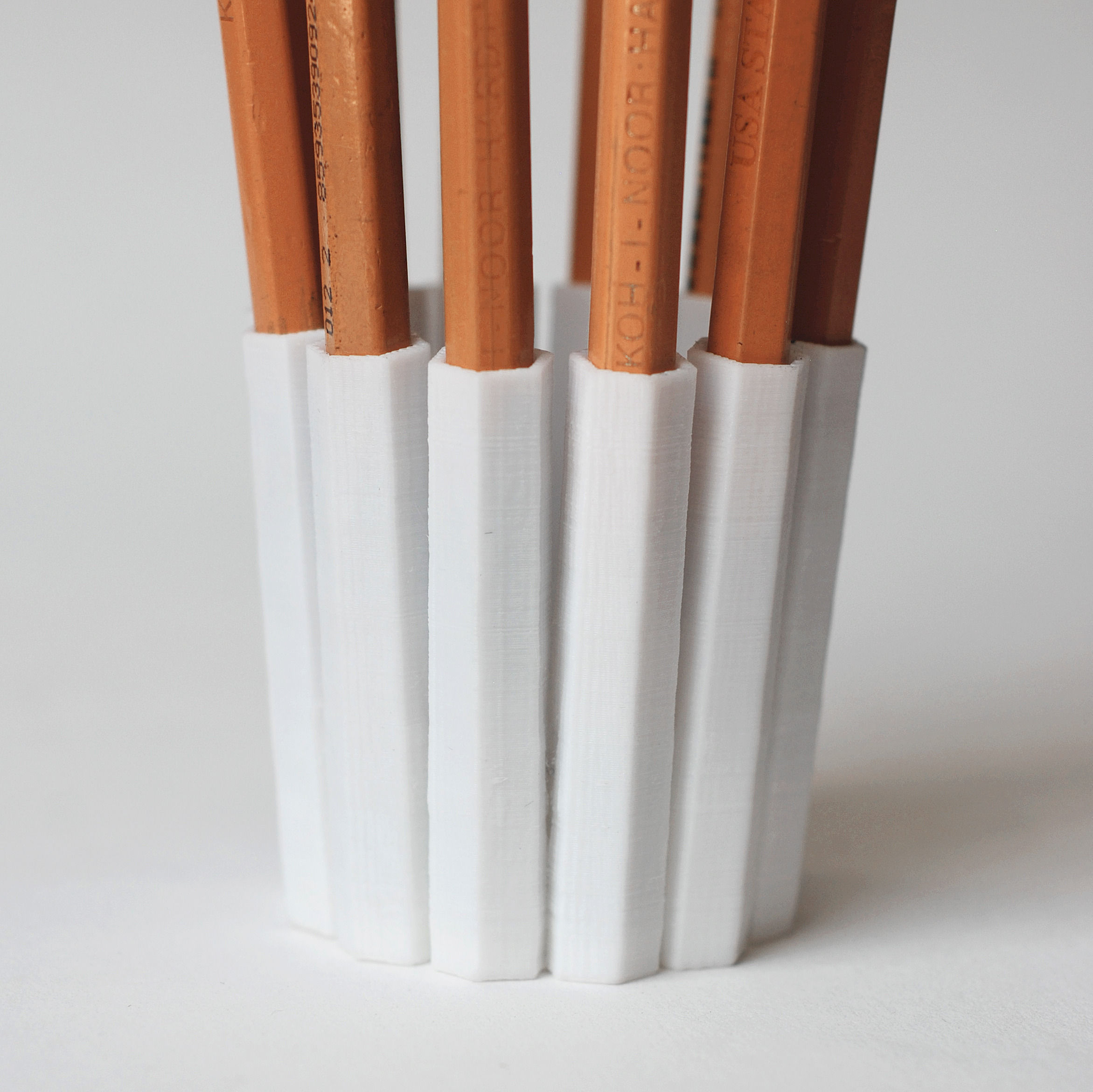 12 Pencil Pot Free 3D print model_1