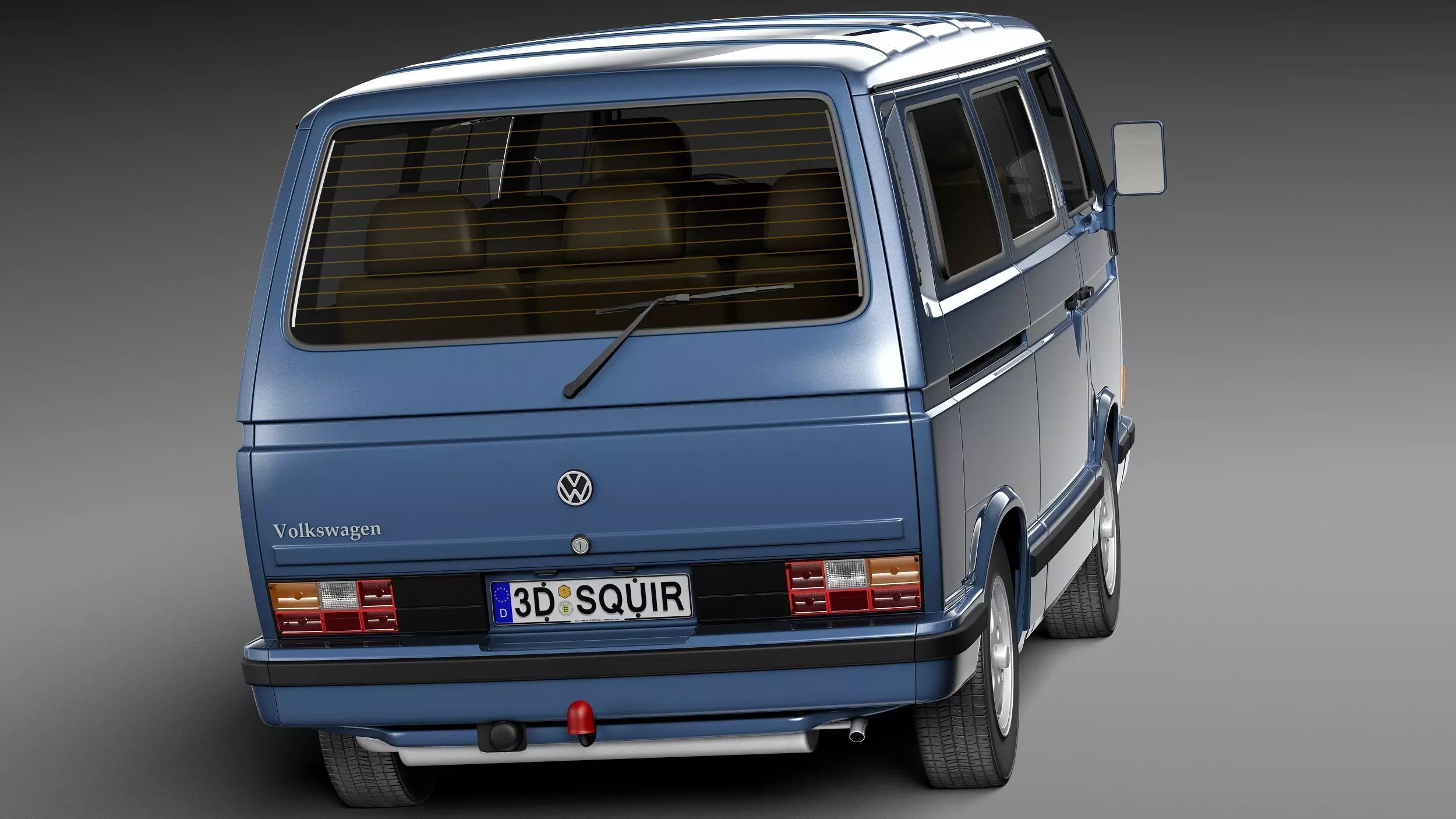 Volkswagen T3 Limited Last Edition 2002 3D model_5
