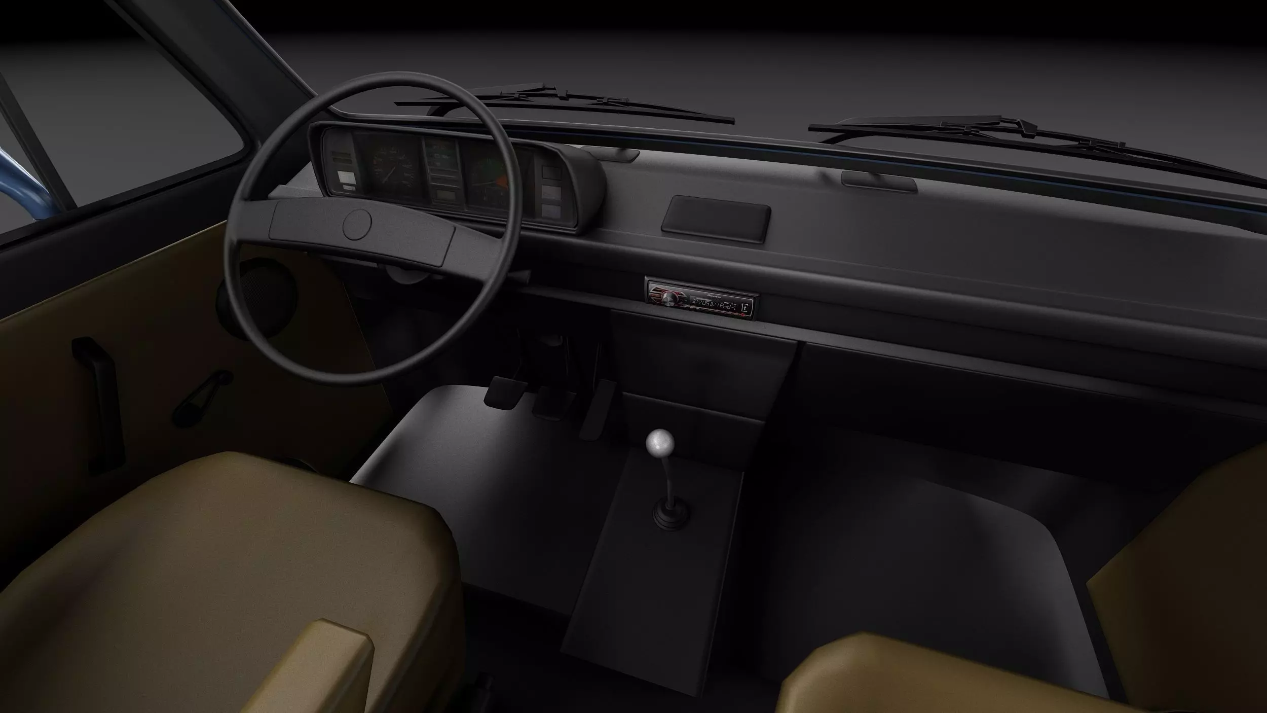 Volkswagen T3 Limited Last Edition 2002 3D model_18