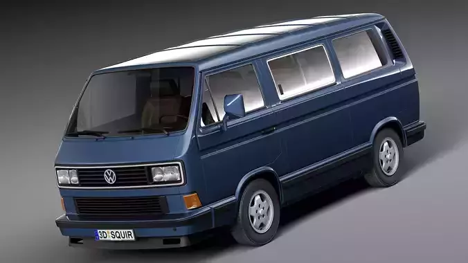 Volkswagen T3 Limited Last Edition 2002 3D model