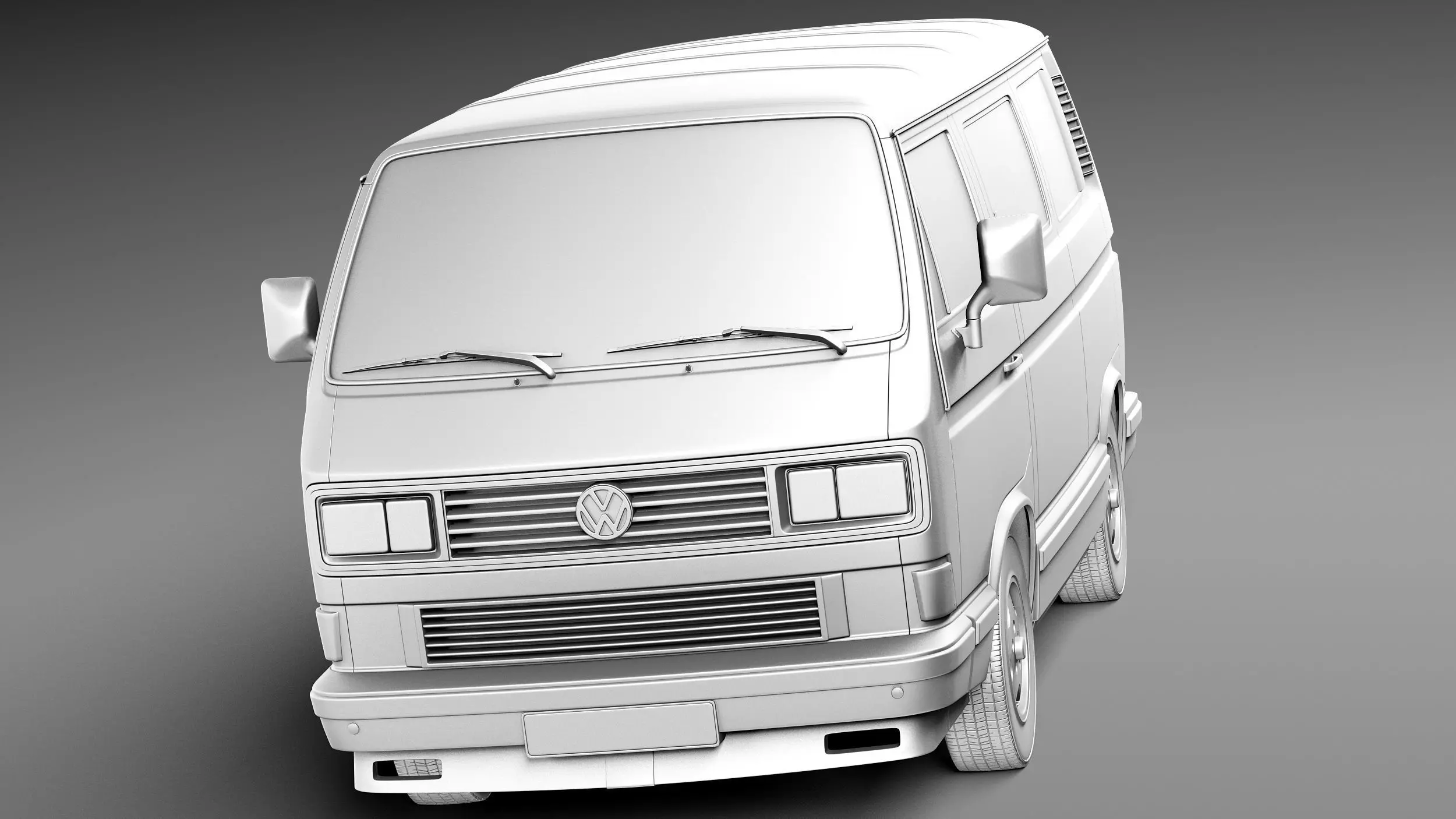 Volkswagen T3 Limited Last Edition 2002 3D model_9