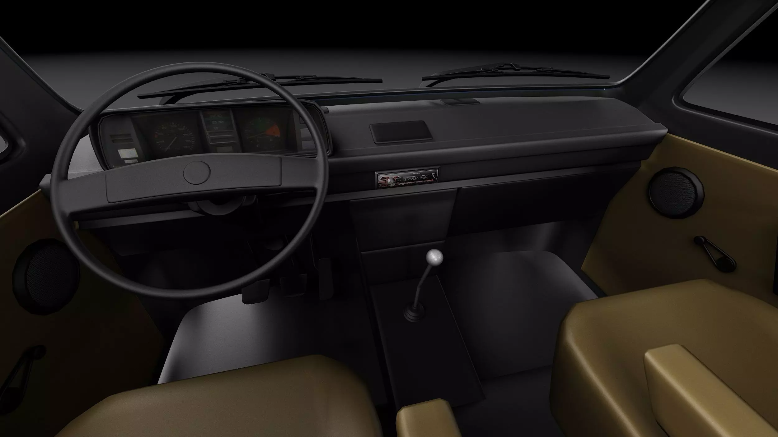 Volkswagen T3 Limited Last Edition 2002 3D model_17