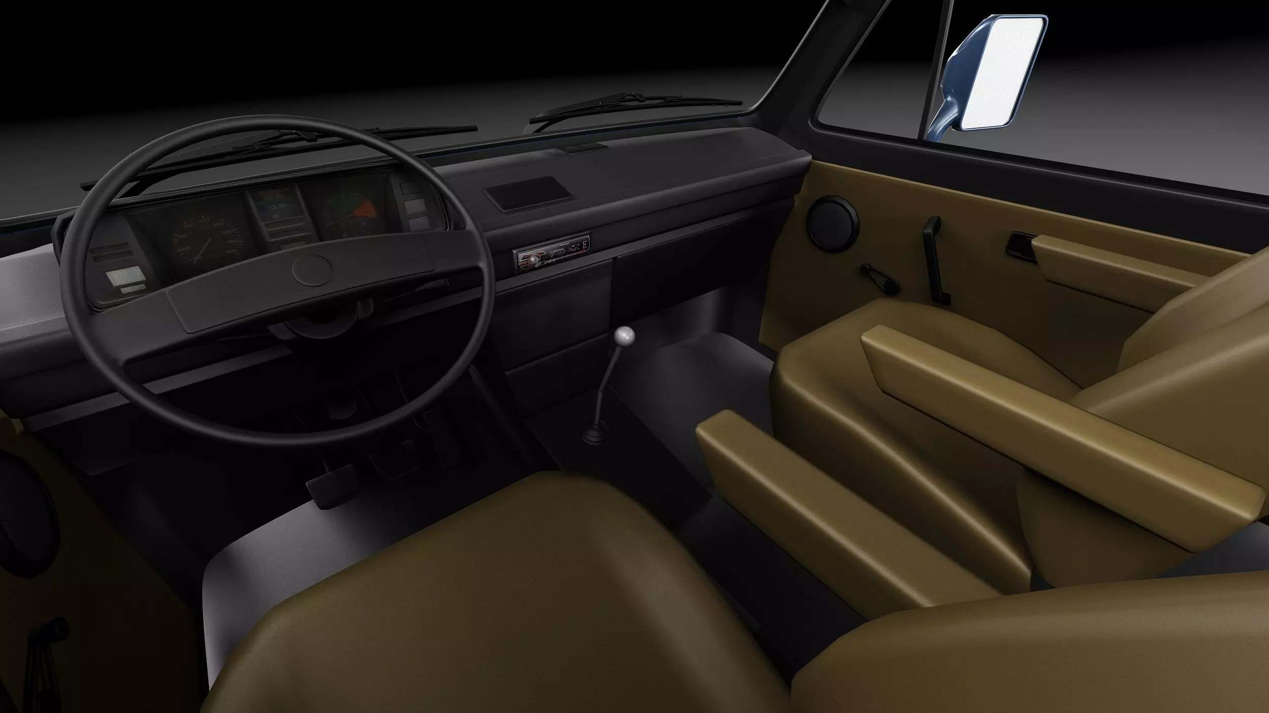 Volkswagen T3 Limited Last Edition 2002 3D model_16