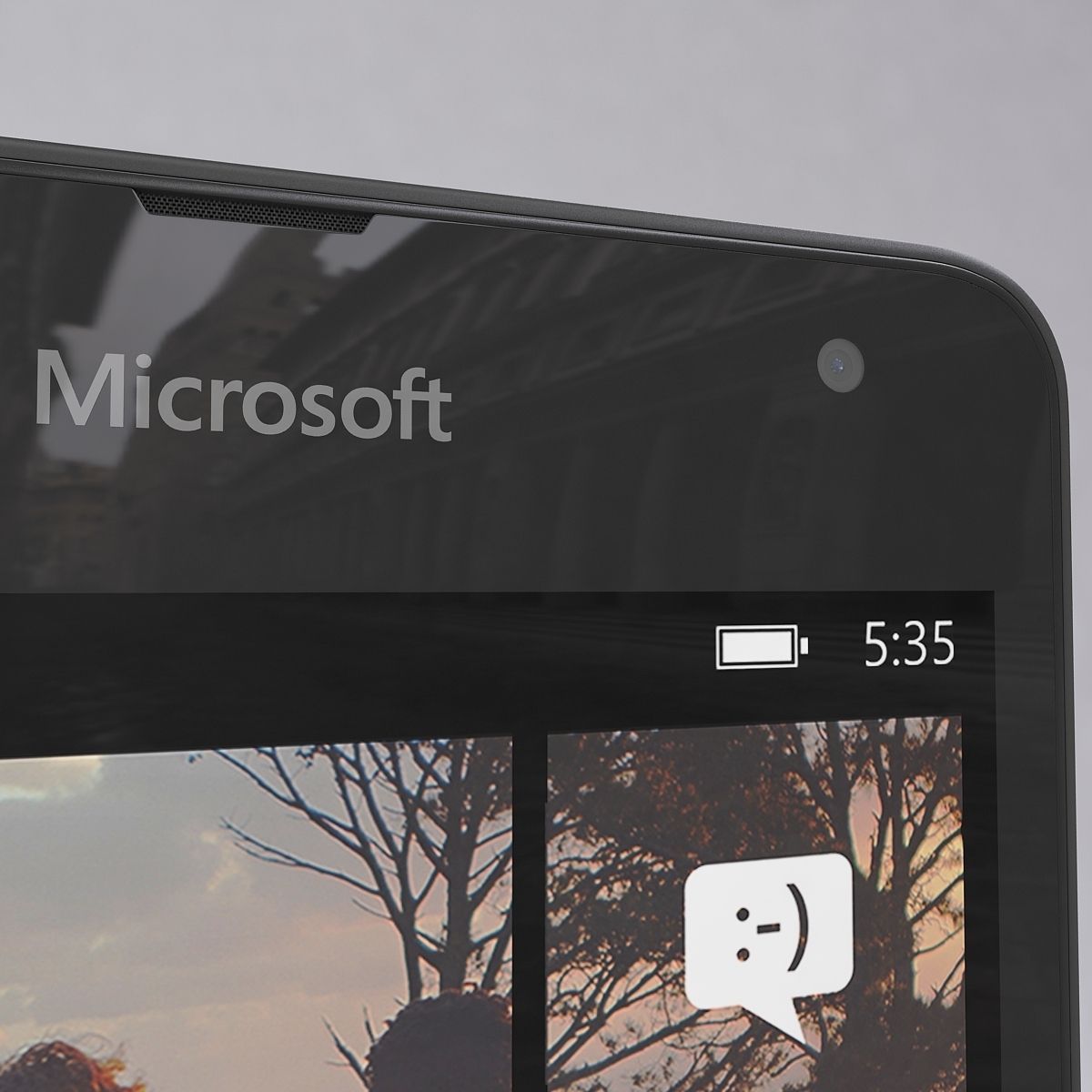 Microsoft Lumia 535 Gray 3D model_10