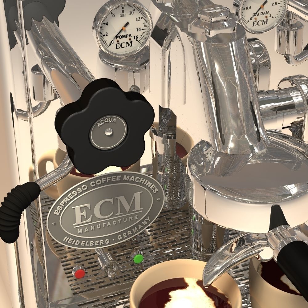 ECM coffeemaker 3D model_2