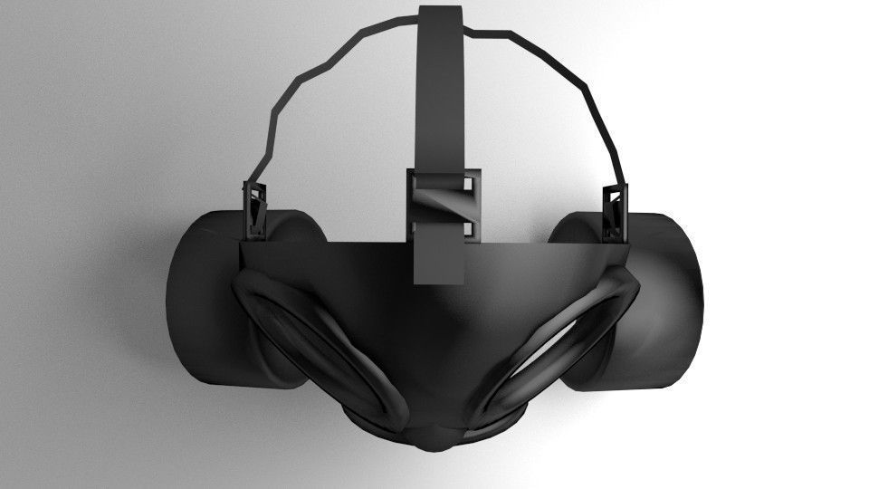 Gasmask gas mask 3D model_2